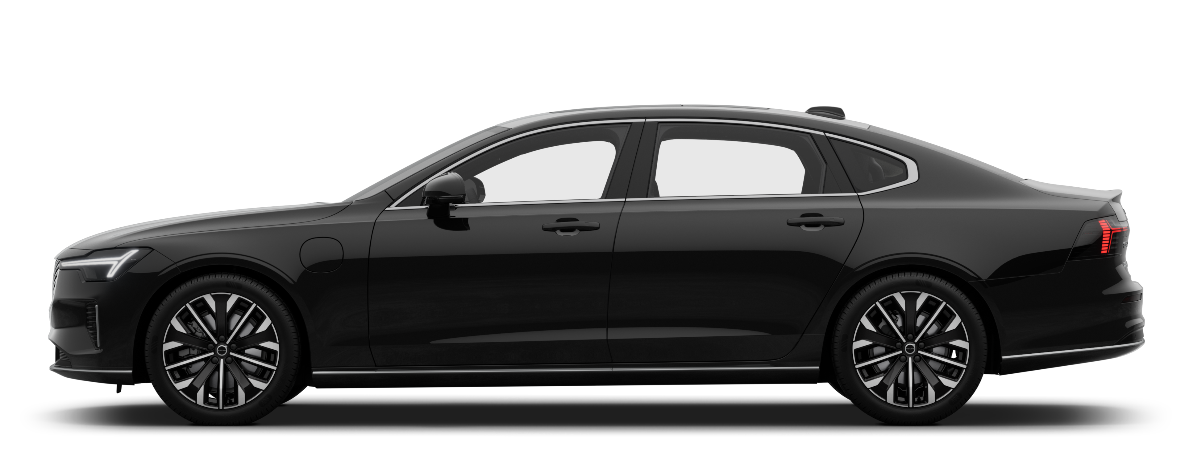 S90 插电式混合动力侧视图