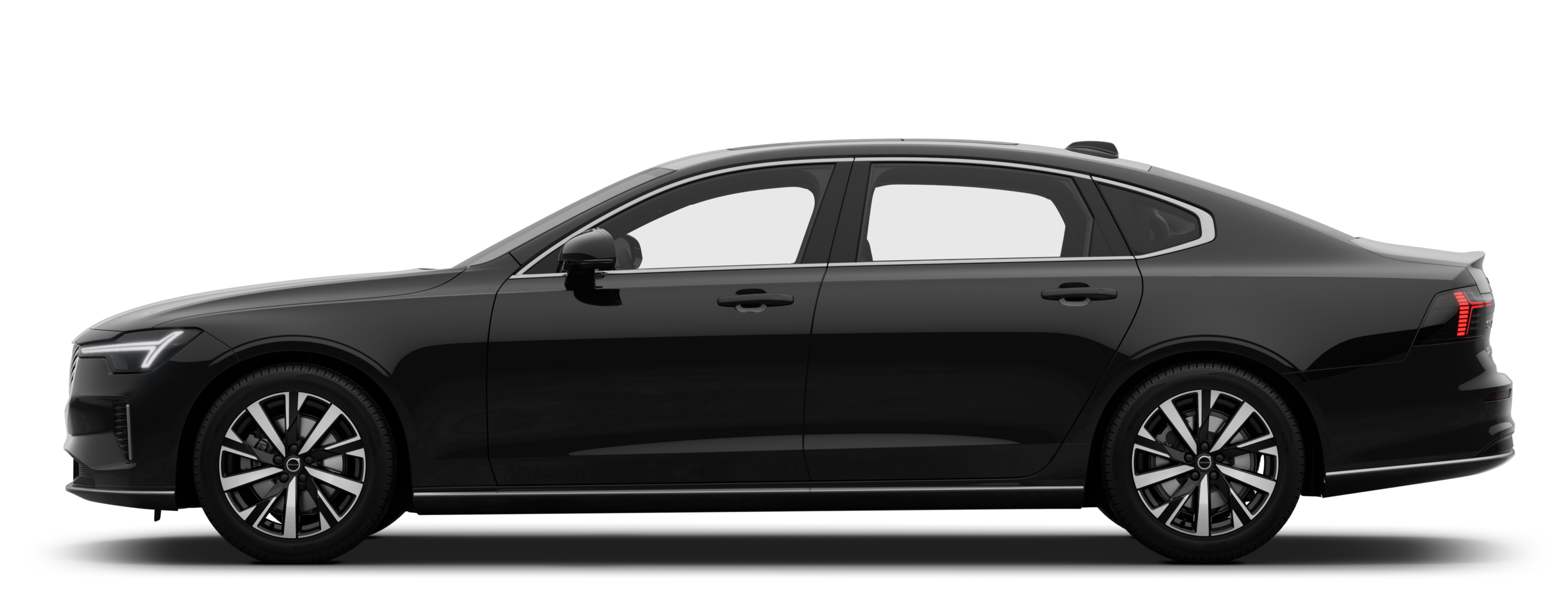 S90 轻度混合动力 侧视图