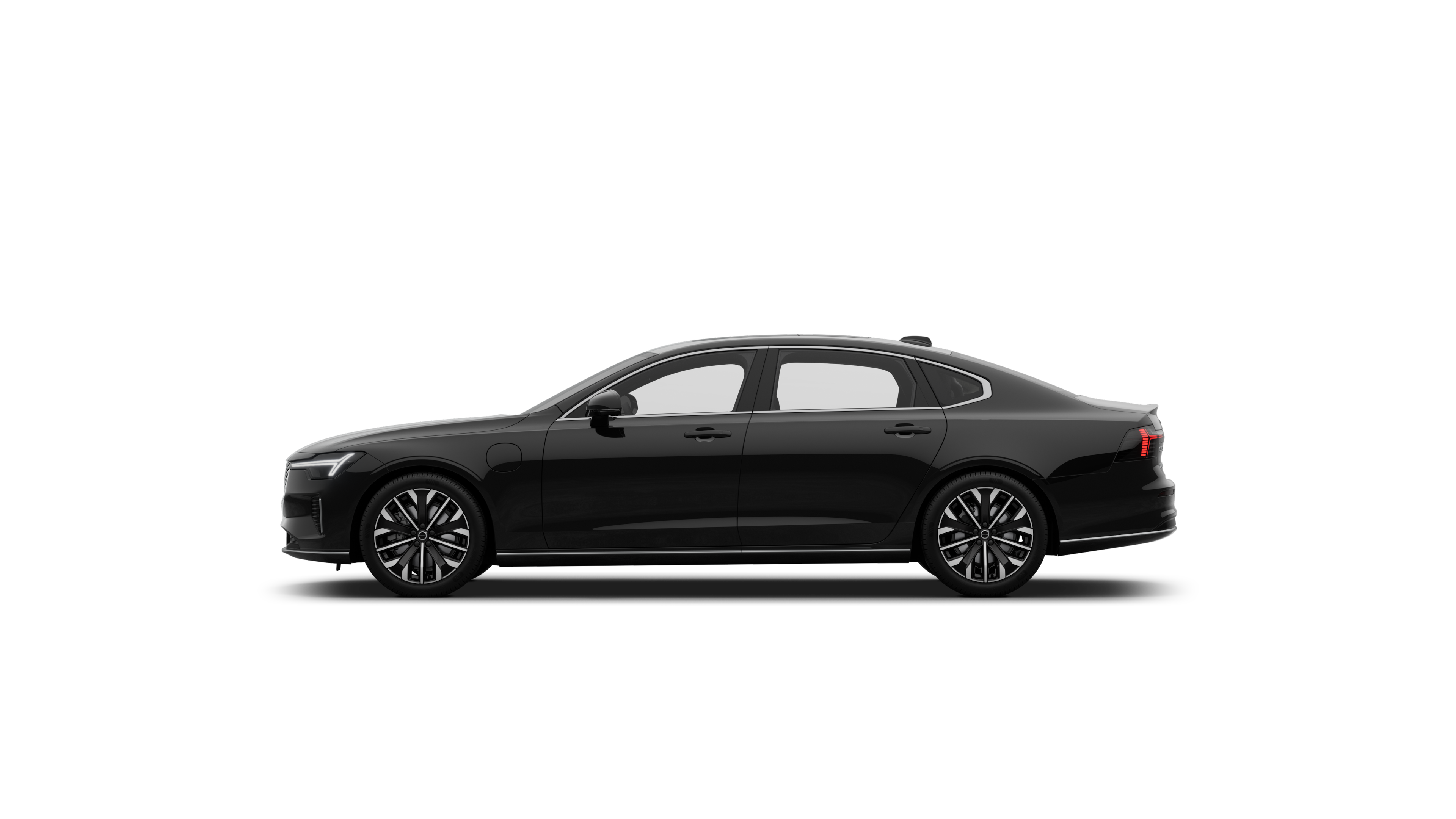 S90 插电式混合动力侧视图