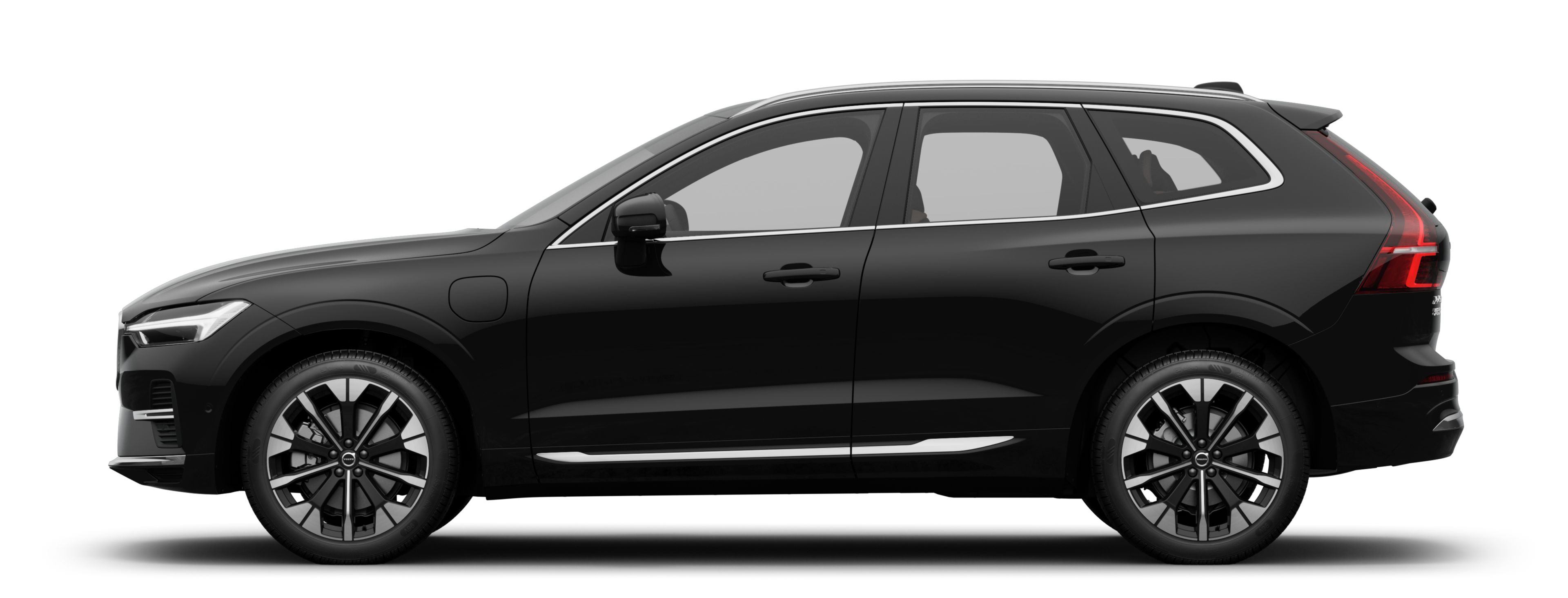 XC60 插电式混合动力侧视图