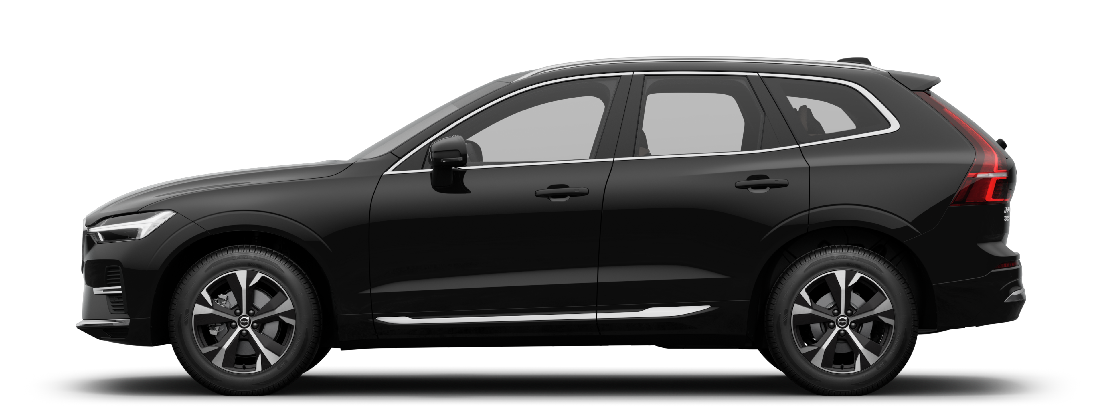 XC60 轻度混合动力 侧视图