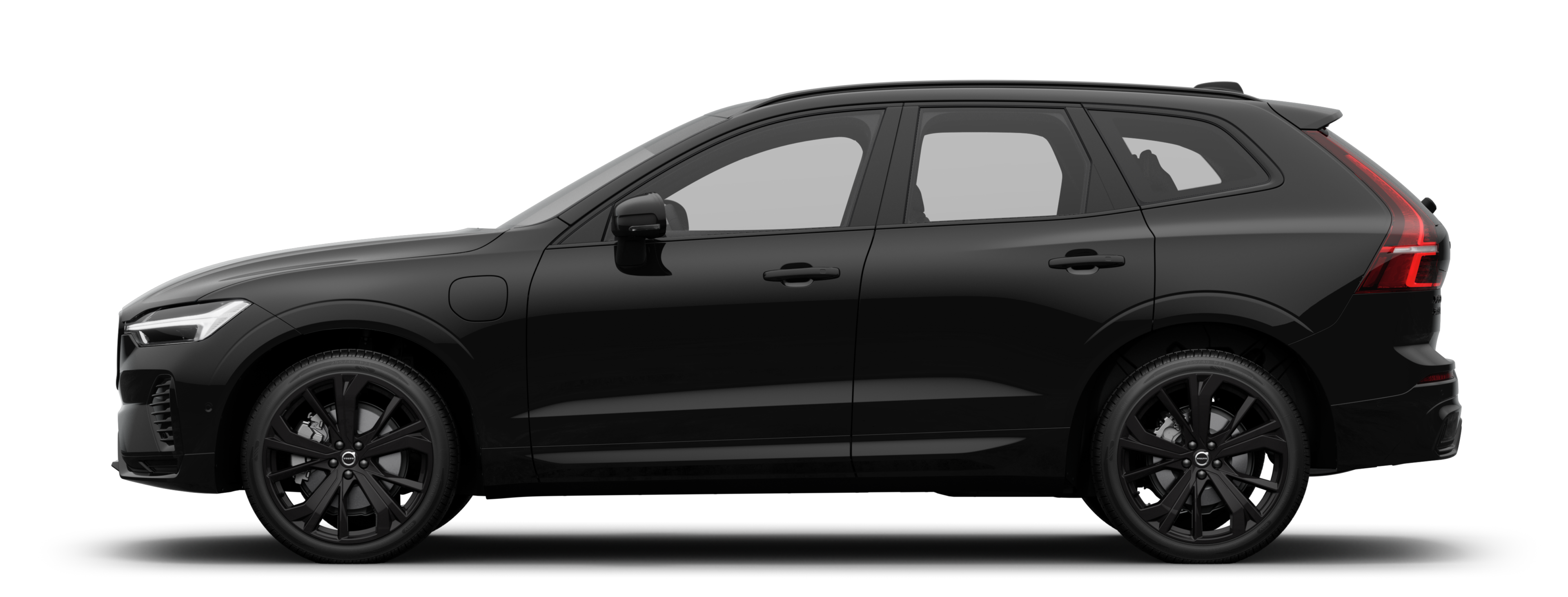 XC60 插电式混合动力侧视图