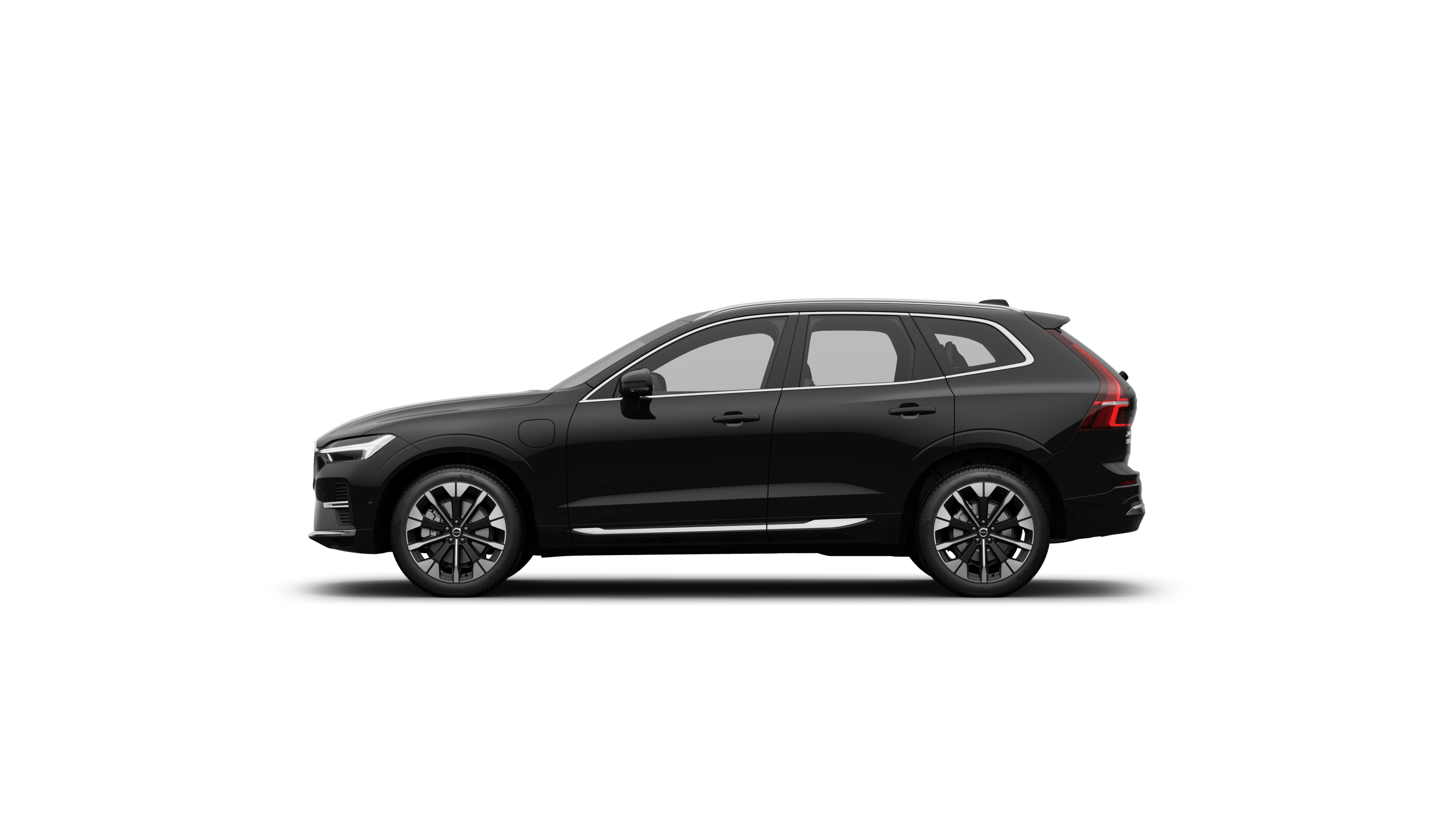XC60 插电式混合动力侧视图