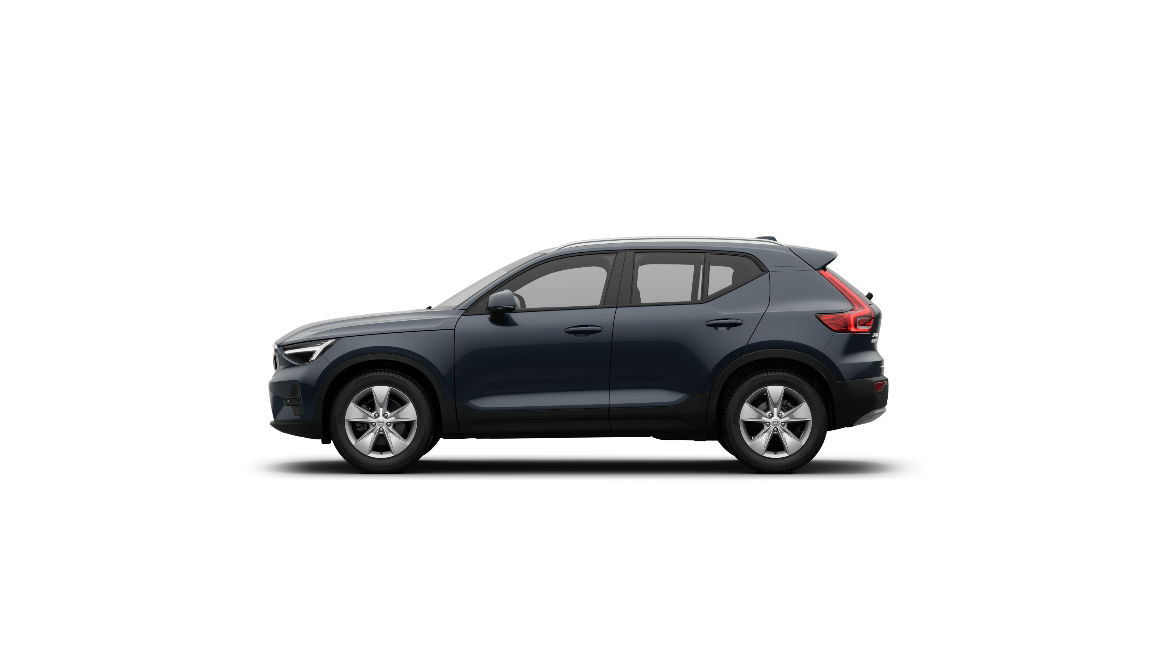 XC40 轻度混合动力侧视图