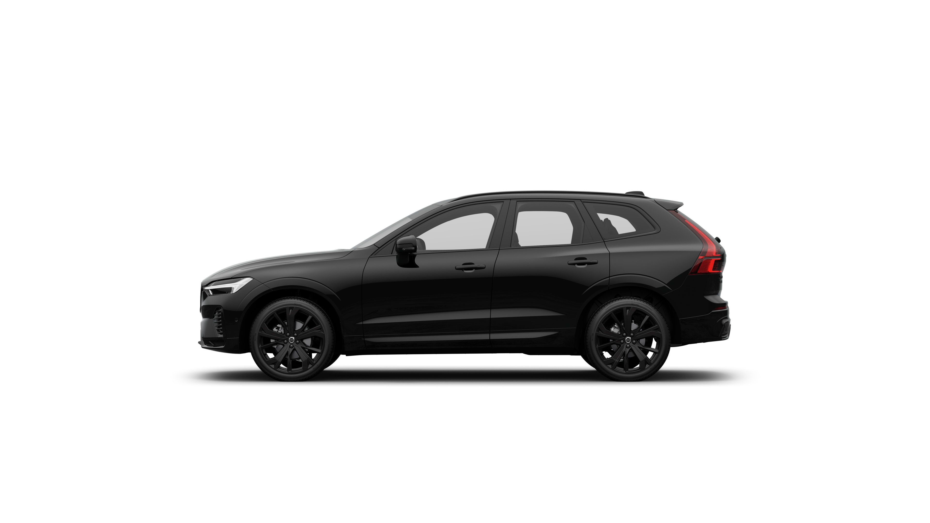 XC60 轻度混合动力侧视图